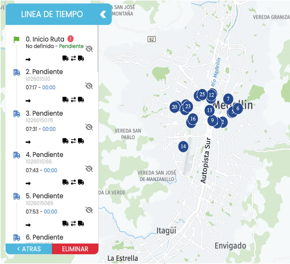 Rutas óptimas